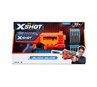 Pistola a dardi in foam X-SHOT Quick-Slide, 16 dardi