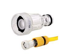 Pistola a pressione - Adattatore - Connettore a pressione per filtro dell'acqua | Conversione disco a pressione portatile per filtro ad alta pressione con superficie di 6 punti