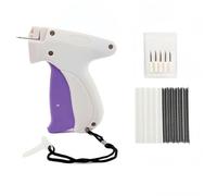 Pistola a punto rapido per vestiti, mini e micro punti, macchina da cucire portatile per la riparazione di vestiti, cucitrice portatile per riparazioni istantanee (leggera e facile da usare) (bianco)