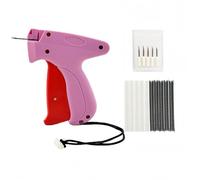 Pistola a punto rapido per vestiti, mini e micro punti, macchina da cucire portatile per la riparazione di vestiti, cucitrice portatile per riparazioni istantanee (leggera e facile da usare) (rosa
