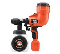 Black & Decker Pistola a spruzzo per verniciare imbiancare Professionale Verniciatore Capacità 1,2 Litri Potenza 400 Watt - HVLP200
