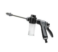 Pistola a spruzzo ad acqua ad alte prestazioni con ugello in metallo estraibile e dispenser di schiuma rimovibile per il lavaggio auto da giardino Utilizzare ugelli per tubi metallici spruzzatori