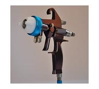 Pistola A Spruzzo Ad Aria Professionale For Vernici Automobilistiche A Con Alimentazione A Pressione A In Poliuretano Espanso Doppio Ugello,Resistente alla corrosione(Blauw)
