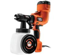 Black & Decker Pistola a spruzzo per verniciare imbiancare Professionale Verniciatore Capacità 1,2 Litri Potenza 400 Watt - HVLP200