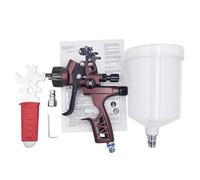 Pistola a spruzzo con ugello diviso da 1,3 mm, senza tazza di lavaggio e adattatore per mobili, armadi, recinzioni, pareti, porte e sedie da giardino