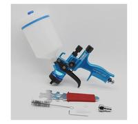 Pistola a spruzzo da 1,3 mm con regolatore dell'aria e filtro for verniciatura a ad aria a base d'acqua a for professionale aerografo(Blue)