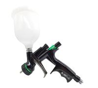 Pistola a spruzzo di fascia alta ugello in acciaio inossidabile da 1,3 mm a ad aria for auto a professionale a for vernice a for trasparente(Black green 1.3MM)