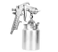 Pistola a spruzzo di vernice pneumatica PQ-2, spruzzatura a spruzzo di vernice mano 1000ml spruzzatura da ugello 2,0 mm Tipo aspirazione dell'ugello regolabile pistola sifone