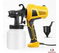 PISTOLA A SPRUZZO ELETTRICA 500W AD ALTA PRESSIONE 3 UGELLI PISTOLA PER VERNICE