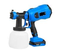 Pistola A Spruzzo Elettrica 600W/750W 4 Dimensioni Degli Ugelli 1000ml/1200ml Spruzzatore Di Vernice For Uso Domestico Controllo Del Flusso Facile Spruzzatura(Brushless Spray Gun)