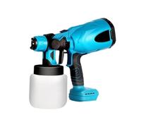 Pistola A Spruzzo Elettrica Da 1000 Ml Spruzzatore Di Vernice Senza Fili Ad Alta Potenza HVLP Aerografo For Rivestimento In Acciaio For Mobili For Batteria Da 18 V