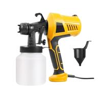 Pistola A Spruzzo Elettrica Da 500 W + 5 Ugelli A Portatile A Ad Alta Pressione Staccabile For Uso Domestico For Dipingere Pareti Del Soffitto Porta Di Recinzione Regolazione Precisa