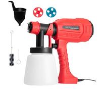 Pistola A Spruzzo Elettrica Per Cioccolato Da Dessert, 3 Modalità Di Spruzzo/distanza Di Spruzzo 300 Mm, Velocità Infinitamente Variabile/32000 Giri/min, Per Cioccolato, Mousse,Red