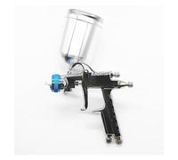 Pistola a spruzzo for vernice con adattatore e serbatoio di miscelazione 600CC a ad aria antilavaggio a collegamento rapido Tazza for 400CC, Superficie versatile