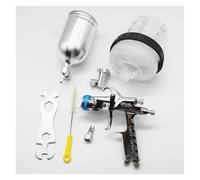 Pistola a spruzzo for vernice con adattatore e serbatoio di miscelazione da 600 cc a ad aria attacco rapido Serbatoio senza lavaggio 400 Tazza della(1.3MM NOZZLE)