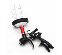 Pistola a spruzzo for vernici e primer a for ad aria compressa da 1,3 mm con kit ugello,7 Tazza di miscelazione della vernice 400 cc Serbatoio 600