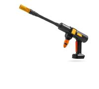 Pistola a Spruzzo, Generatore di schiuma for pistola for lavaggio auto ad alta pressione da 200 bar Pistola for acqua Pulitore for lavaggio auto for batteria 18V(With 2 battery)