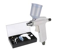 Pistola a spruzzo, Kit aerografo pneumatico for alimentazione portatile Mini pistola a spruzzo professionale for moi di pittura che colorano bellezza(Noir)