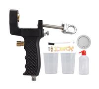 Pistola a Spruzzo per Gel Coat con Tazza da 5/32 Pollici FN5, Pistola a Spruzzo Aria Portatile in Acciaio, Grande Capacità per Resina e Rivestimenti
