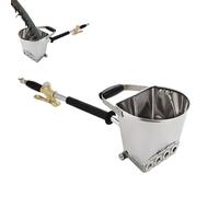 Pistola a spruzzo per malta cementizia, spruzzatore pneumatico per stucco con 4 getti, texture e spruzzatore per intonaco, strumento di pittura per pittura murale e texturing