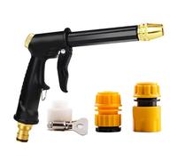 Pistola a spruzzo per tubo da giardino, pistola ad acqua in metallo resistente, pistola a spruzzo per tubi flessibili, ugelli per tubi da giardino e pistole a spruzzo, pistola a spruzzo in metallo per