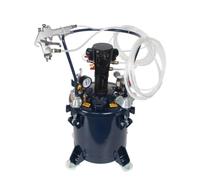 Pistola a spruzzo per verniciatura ad aria con serbatoio ad alta pressione, facile da usare, per pittori e artisti, nuova condizione(30L tank+spray gun)
