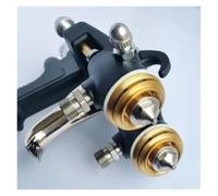 Pistola a Spruzzo, Pistola a spruzzo a doppio ugello, spruzzatore di vernice cromata, spruzzatore pneumatico a doppia testa, strumenti for la verniciatura