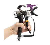 Pistola a Spruzzo, Pistola a spruzzo for vernice airless ad alta pressione nera con protezione ugello spray 517 for macchina a spruzzo airless a pompa(GUN NOZZLE TIP)