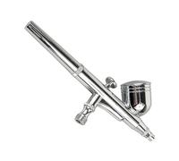 Pistola a spruzzo pneumatica, 2 Pezzi Penna Spray 7cc Arte Modello Pneumatico Colorazione Bellezza Set Torta Chiodo Pistola Tatuaggio 0.2mm .3mm .5mm(0.5mm)