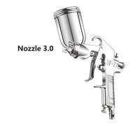 Pistola a spruzzo pneumatica da 1000 ml, ugello calibro 2,0/2,5/3,0 mm, strumento for verniciatura a for auto/mobili, progetti fai te/verniciatore a(UP- 400ML-3.0)