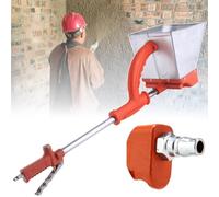 Pistola a spruzzo pneumatica del mortaio del cemento con il carro armato della lega di grande capacità per l'applicazione efficiente dell'intonaco