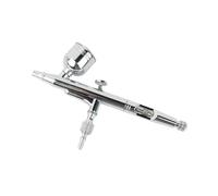 Pistola a spruzzo pneumatica, Kit Per Verniciatura A Spruzzo, Colorazione E Aerografia Per Modelli In Miniatura(Silver)