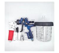 Pistola a spruzzo pneumatica Pistole for verniciatura con ugello da 1,3 mm Strumento for for autoveicoli a ad aria a base d'acqua(1.3kit blue B)