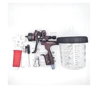 Pistola a spruzzo pneumatica Pistole for verniciatura con ugello da 1,3 mm Strumento for for autoveicoli a ad aria a base d'acqua(1.3kit brown B)