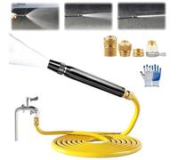 Pistola a Spruzzo Professionale Ad Alta Pressione per Autolavaggio Domestico (Mod. 2026) - Ugello Regolabile per Tubo Da Giardino, Ideale per L'irrigazione Di Piante E Ortaggi(With 20m Hose)