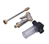 Pistola Acqua Ad Alta Pressione per Giardino - Kit Completo con Tubo, Ugello Spruzzatore Multifunzione, Schiuma e Strumento di Pulizia Professionale