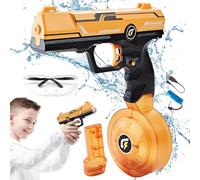 Pistola Acqua Elettrica, Pistola Ad Acqua Elettrica, Pistole Ad Acqua Ad Ampia Portata 16ft, 60cc + 500cc Fucile Ad Acqua Elettrico Di Grande Capacità per Estivi in piscina, Feste in Spiaggia