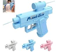 Pistola acqua - prank two-way water gun with reversible effect, spruzza davanti e dietro fino a 8 metri, perfetta per scuola, ufficio e giochi all'aperto (Blu)