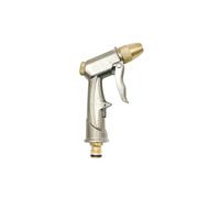 Pistola ad Acqua a Pressione Portatile da 1 Pezzo for la Pulizia di autolavaggi, ugello for Tubo da Giardino, Pistola ad Acqua con Schiuma(Metal x C)