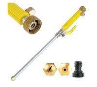 Pistola ad acqua ad alta pressione, lavaggio auto, ugello for pulizia giardino, lancia, accessorio for spruzzatore d'acqua portatile(40cm gray)