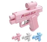 Pistola ad acqua bidirezionale for scherzi - La pistola ad acqua a doppia azione spruzza avanti e indietro for una sorpresa divertente, risate all'aperto e il massimo divertimento con le battaglie d'a