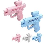 Pistola ad acqua bidirezionale for scherzi - La pistola ad acqua a doppia azione spruzza avanti e indietro for una sorpresa divertente, risate all'aperto e il massimo divertimento con le battaglie d'a