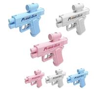 Pistola ad acqua bidirezionale for scherzi - La pistola ad acqua a doppia azione spruzza avanti e indietro for una sorpresa divertente, risate all'aperto e il massimo divertimento con le battaglie d'a