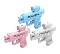 Pistola ad acqua bidirezionale scherzo, pistola ad acqua scherzo, gioco per la scuola, regalo originale ideale per amici, compagni di classe e familiari (3pcs)