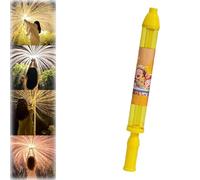 Pistola ad acqua con fuochi d'artificio, giocattoli a spruzzo d'acqua ad alta pressione, per il bagno, la piscina, l'intrattenimento delle feste (Giallo)