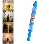 Pistola ad acqua con fuochi d'artificio, giocattoli a spruzzo d'acqua ad alta pressione, per il bagno, la piscina, l'intrattenimento delle feste (Blu)