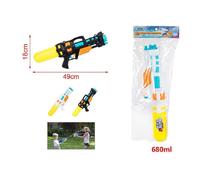 PISTOLA AD ACQUA CON POMPA LIQUIDATOR SERBATOIO 680 ML BAMBINI 49X18 CM 2904379