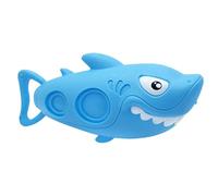 Pistola ad Acqua con Squalo - Giocattolo da Spiaggia Estivo ad Alta Pressione estraibile a Forma di Cartone Animato, Design Delfino Pesce Pagliaccio, Spruzzatore Manuale per Bambini, Rafti