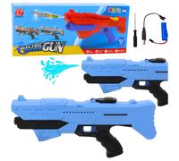 Pistola ad acqua elettrica blu con portata 10 m