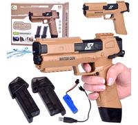 Pistola ad acqua elettrica con batteria e due serbatoi